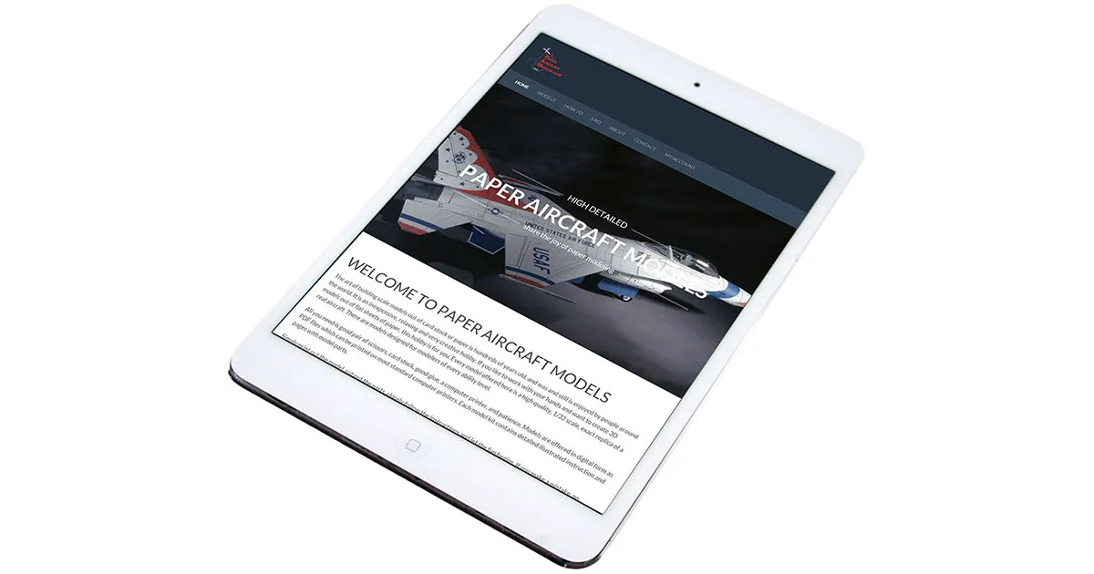 Paper Aircraft Models preview